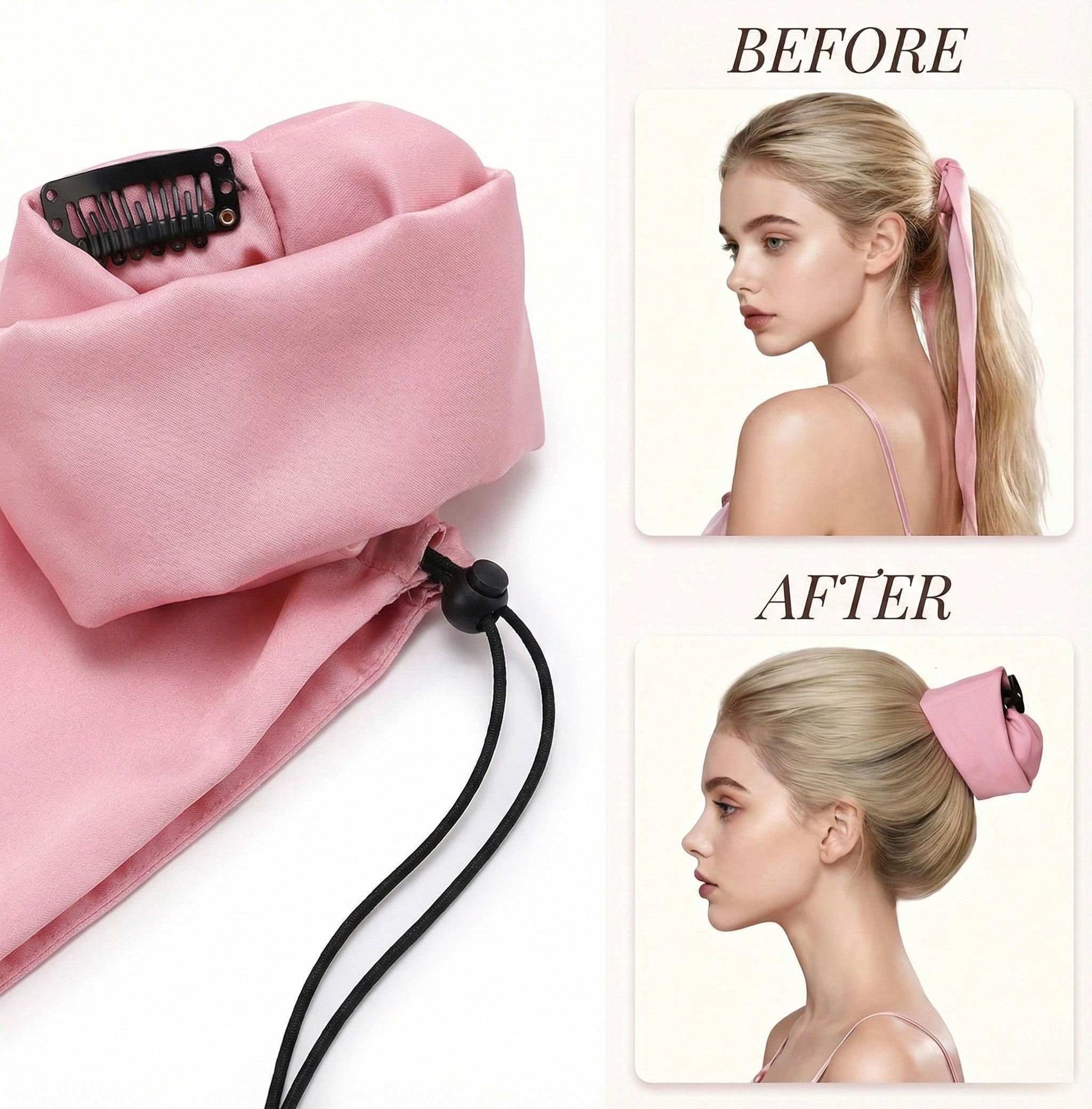 Quorava Quick-Dry Hair Sleeve Shower Cap