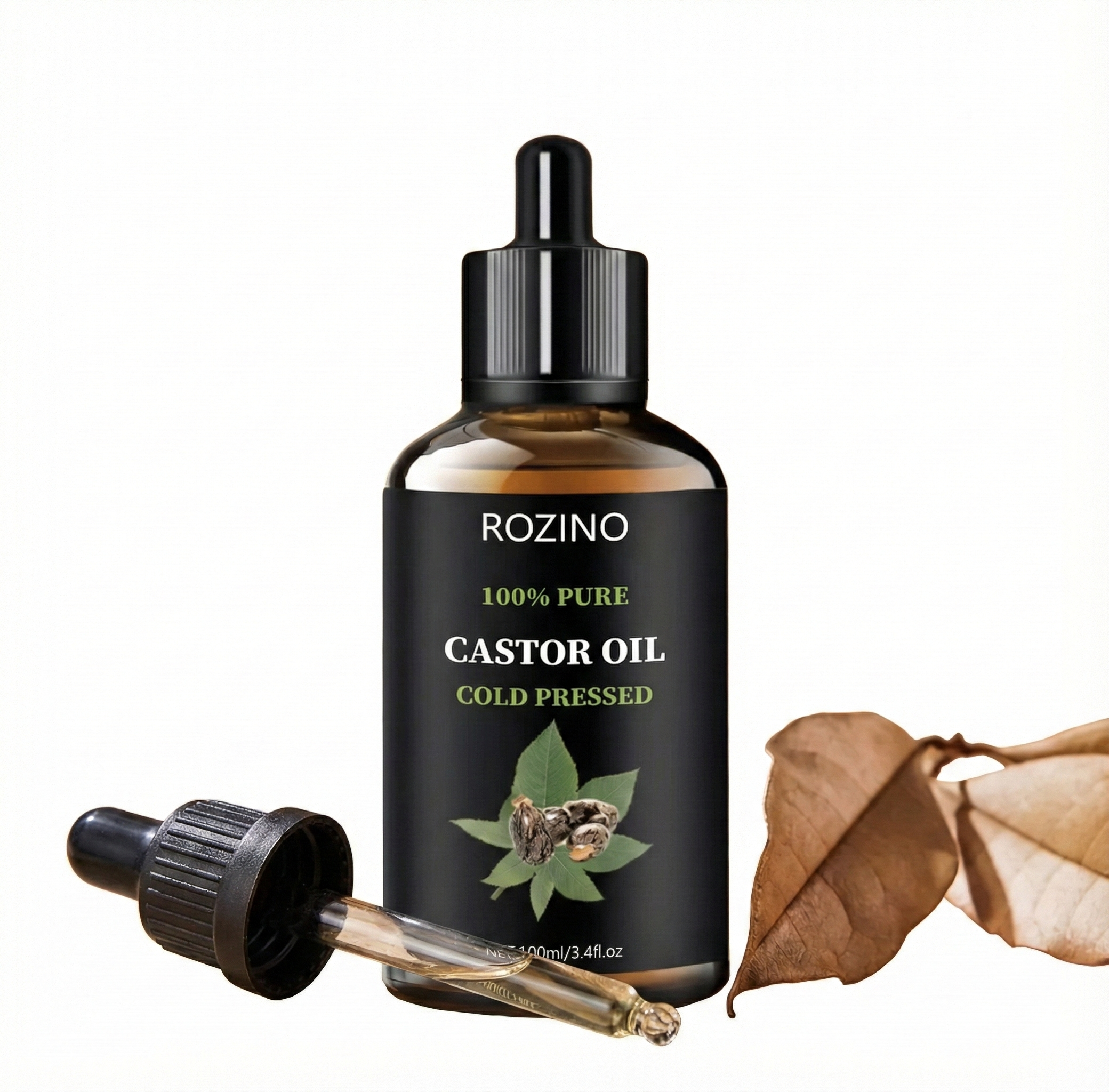 Rozino Castor Hair Oil – Strengthen, Nourish & Restore Your Hair