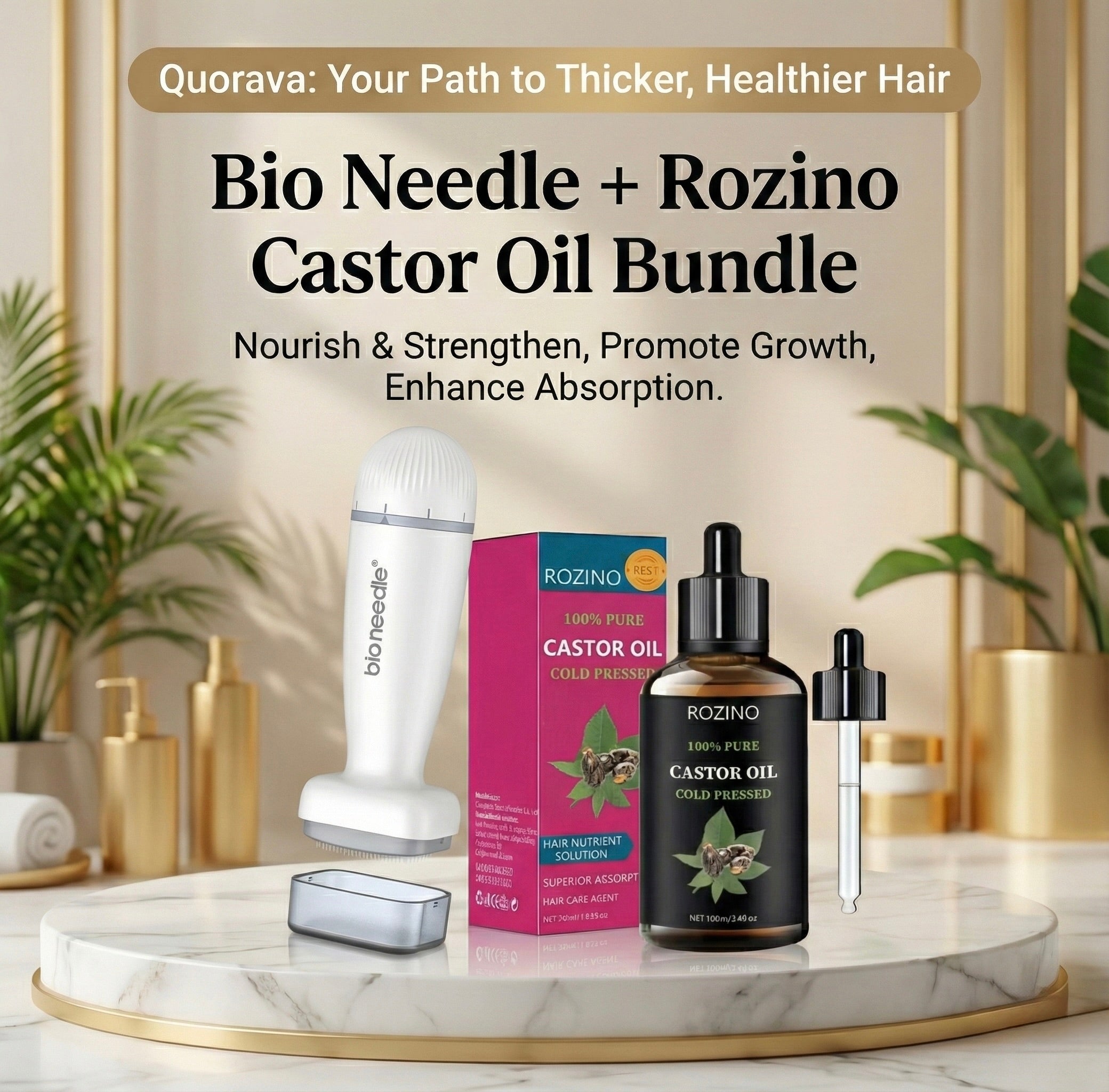 Bio-needle Adjustable Derma Roller