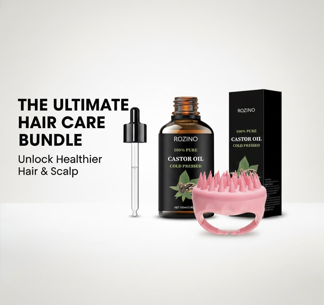 Rozino Castor Hair Oil – Strengthen, Nourish & Restore Your Hair