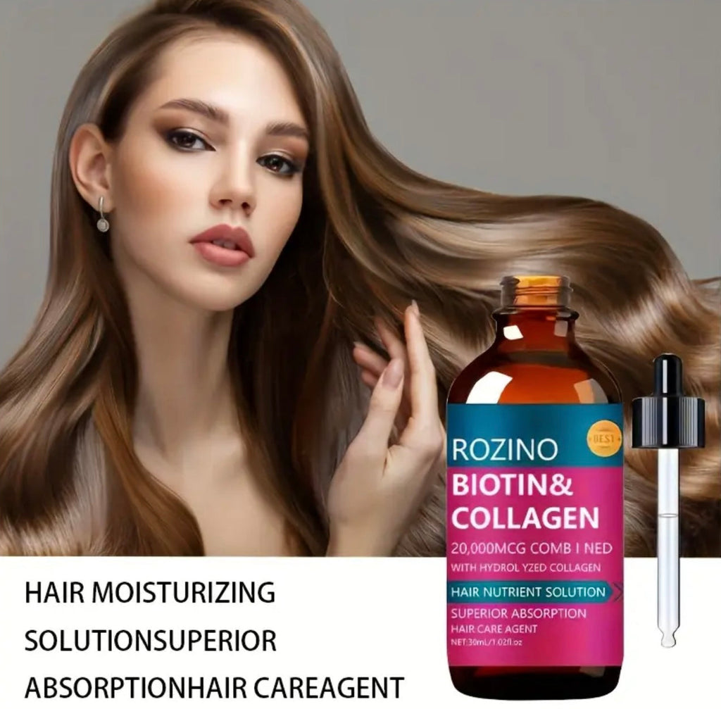 Quorava Biotin Collagen Hair Oil – Strengthen, Volumise & Restore